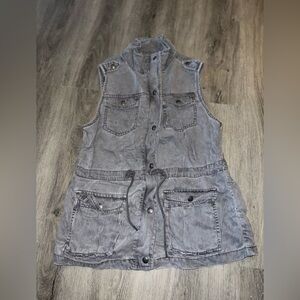 Wax Jeans - Grey Utility Vest